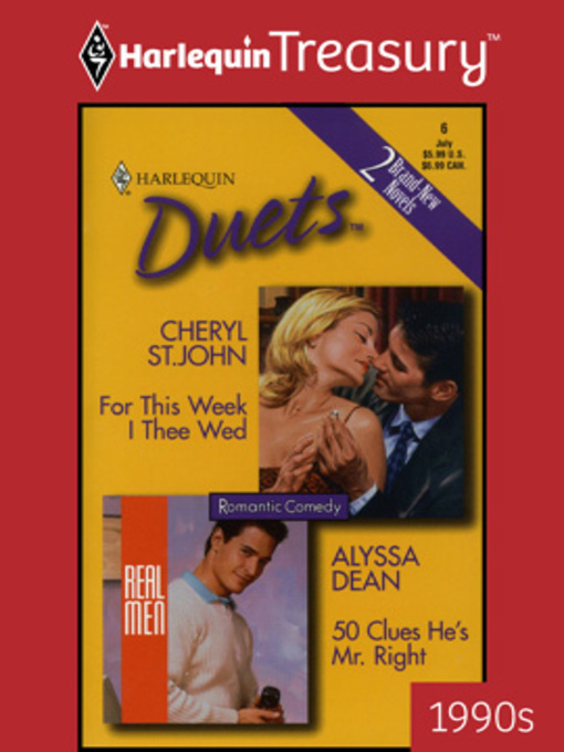 For This Week I Thee Wed & 50 Clues He